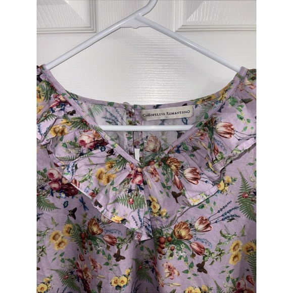 Hopeless Romantic Nightgown 1X/2X Cotton Victorian Ruffles Sleep Dress - Picture 2 of 9